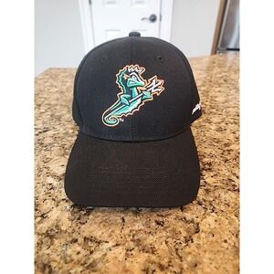 MILB Norfolk Tides Black Adjustable Baseball Hat Black Cap  Minor League SGA